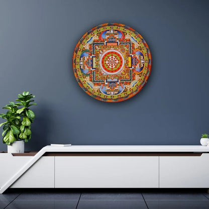 Kalachakra Mandala Canvas (Matte Finish)