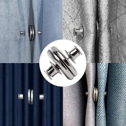 The Magnetic Curtains Organiser Button